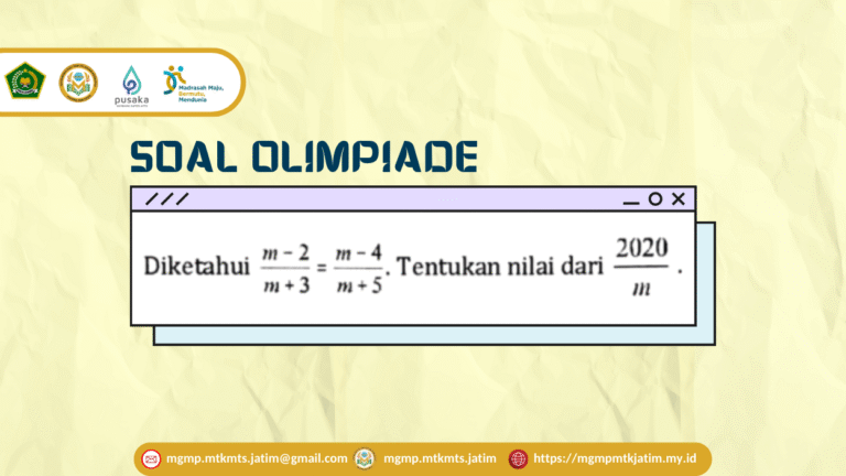 Soal Olimpiade persamaan aljabar