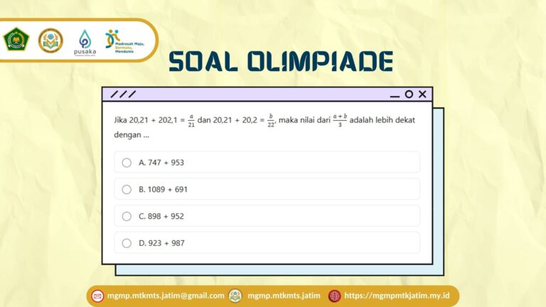 Soal Olimpiade – Bilangan